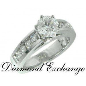 2.04 CT Women's Round Cut Diamond Engagement Ring NEW
